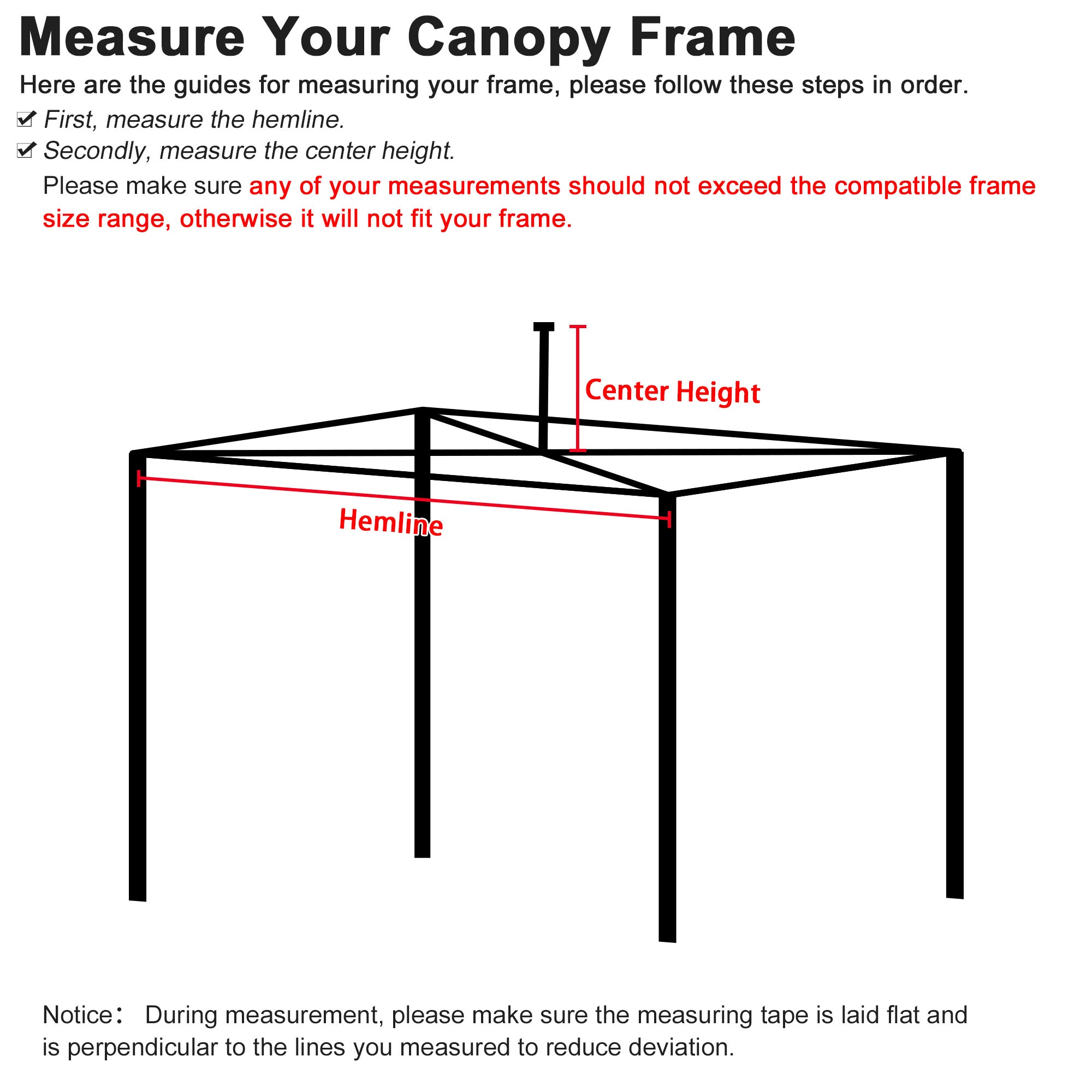 InstaHibit 10x10Ft Replacement Pop up Canopy Top Cover UV30+ Outdoor Yard Home