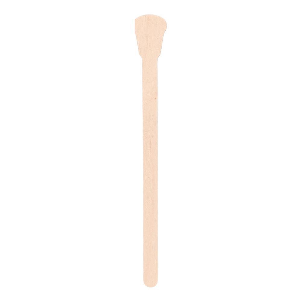 50pcs Wooden Wax Spatula Depressor Disposable Facial Mask Hair Removal Cream Applicator