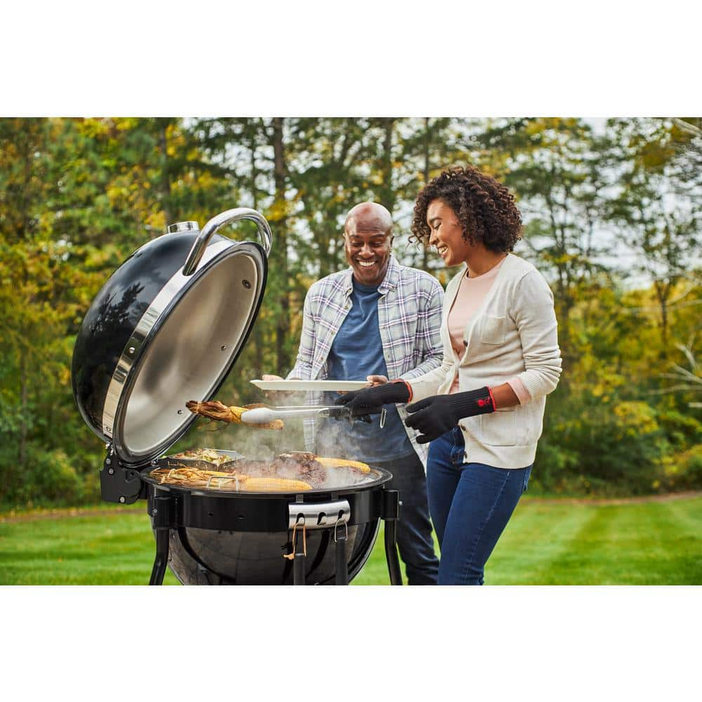 Weber Summit Kamado E6 24 in. Charcoal Grill in Black 18201001