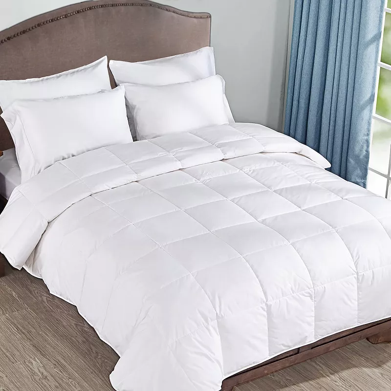 Firefly Lightweight White Goose Nano Down and Feather Comforter