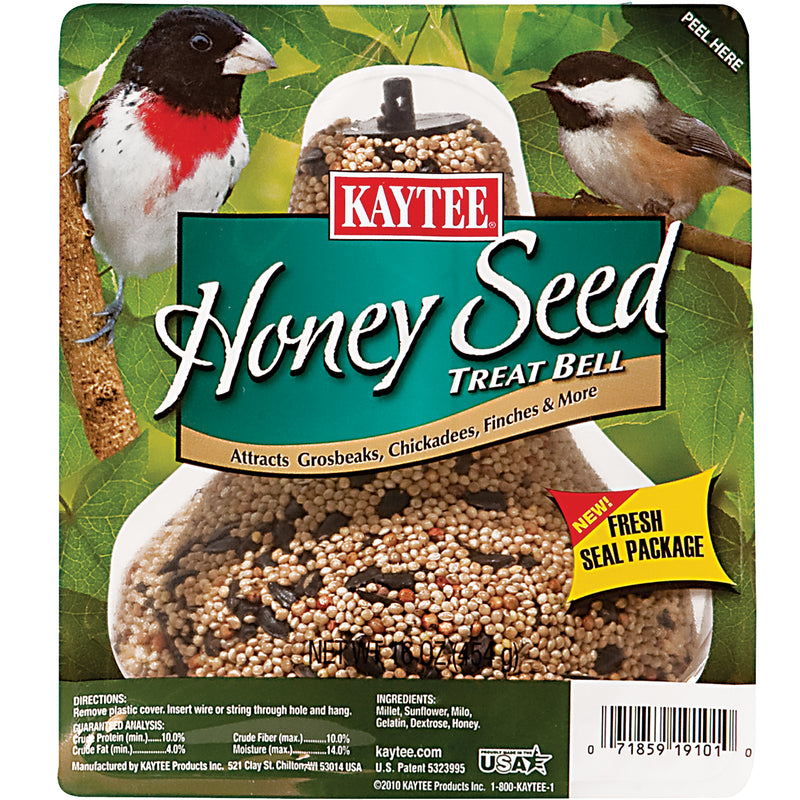 HNY BIRD SEED BELL 1 LB