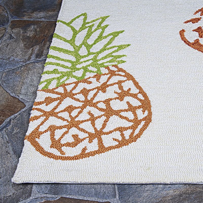 Couristan Covington Pineapples Indoor Outdoor Area Rug