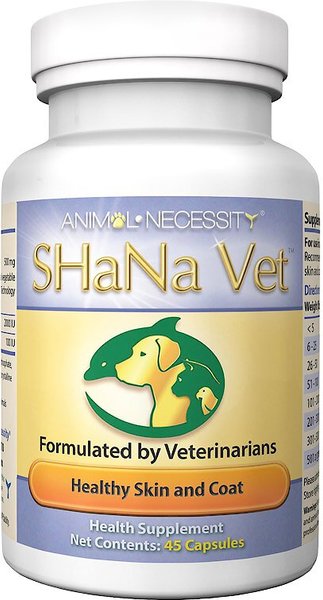 Animal Necessity ShaNa Vet Natural Skin and Coat Dog and Cat Supplement