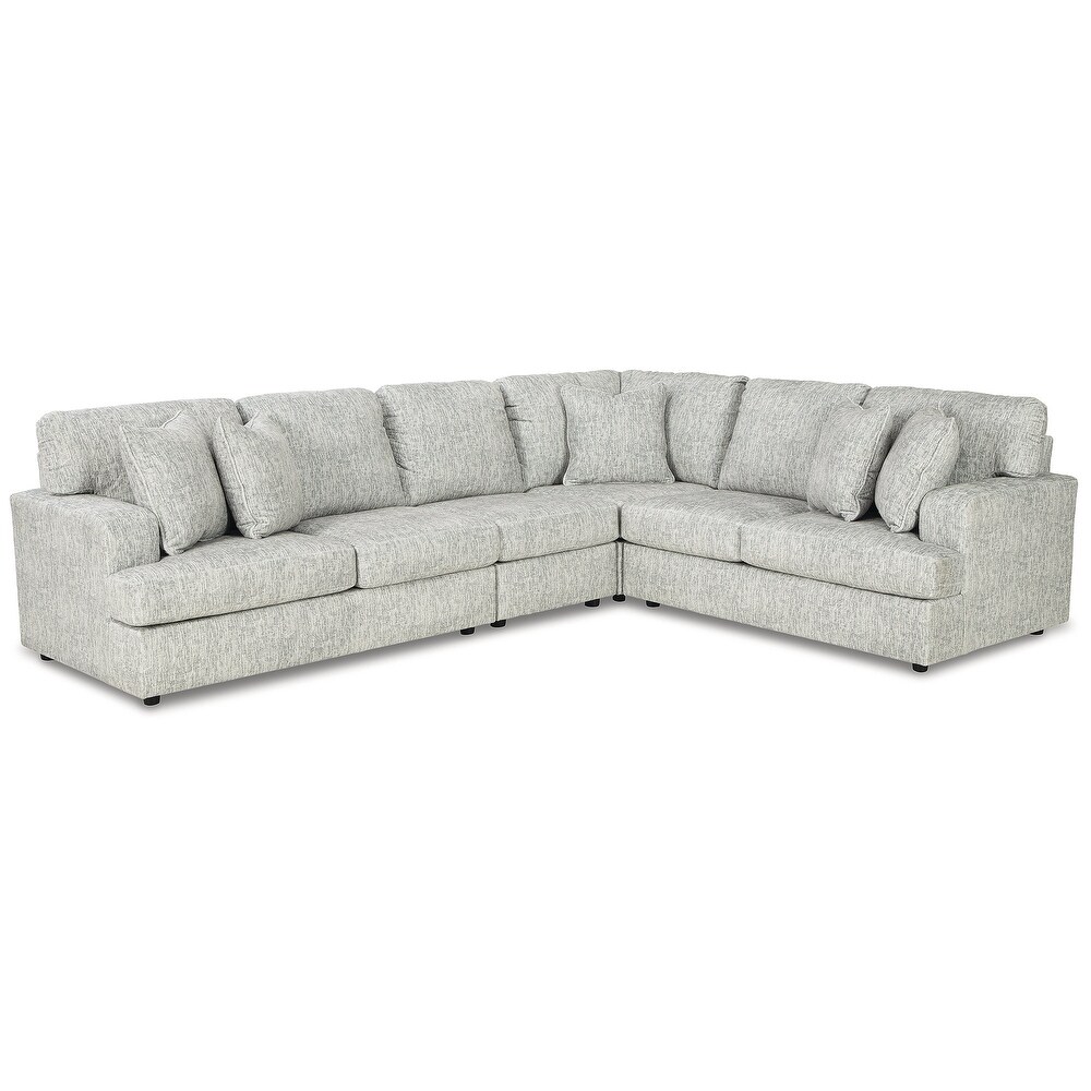 Signature Design by Ashley Playwrite Gray 4 Piece Sectional   124\