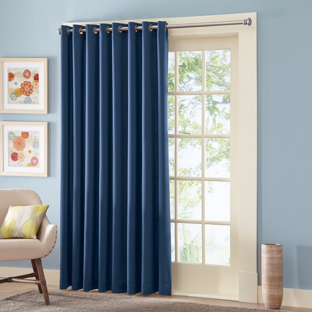 Gramercy Patio Door Grommet Top Curtain Panel