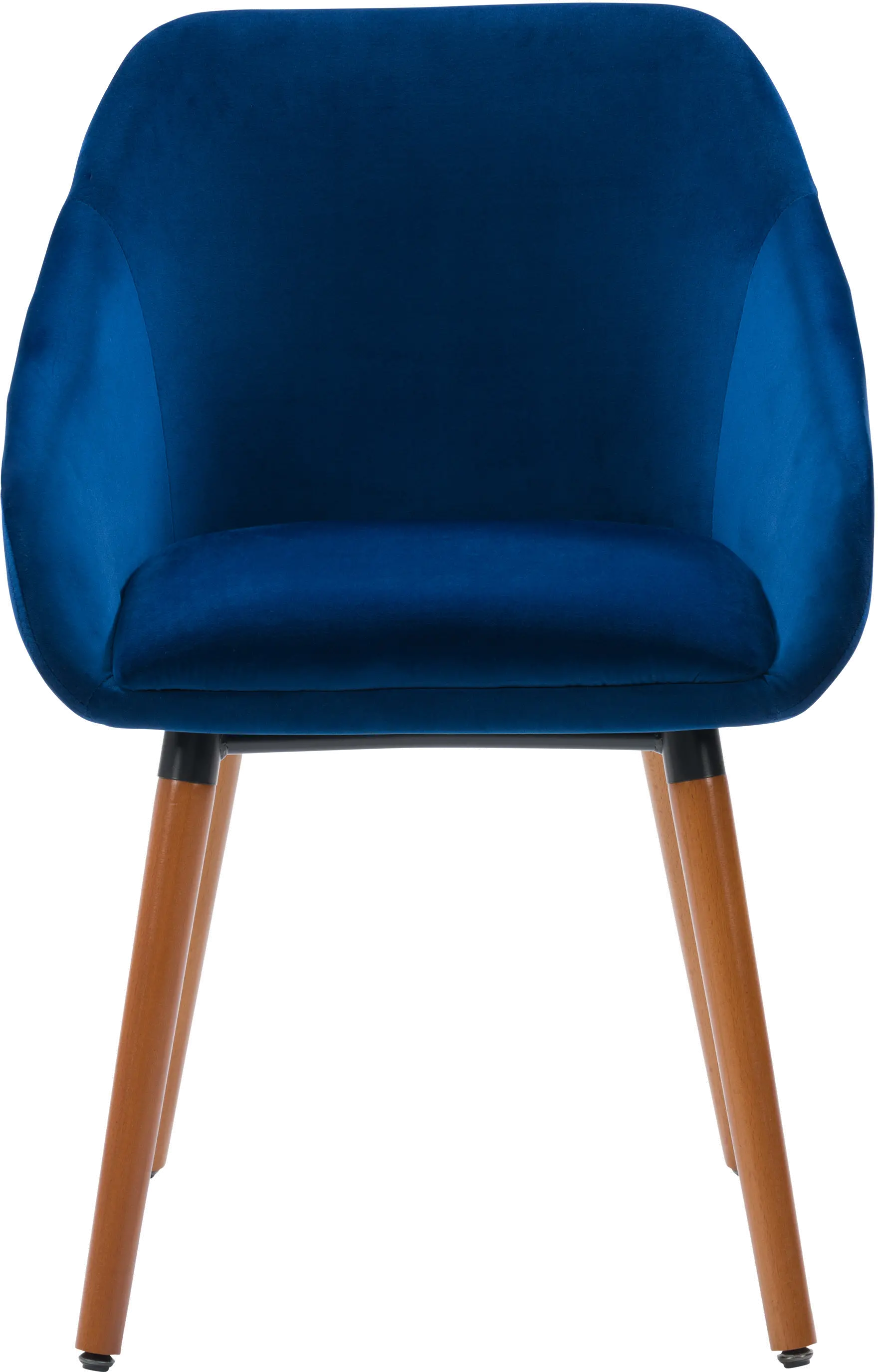 Ayla Navy Velvet Side Chair