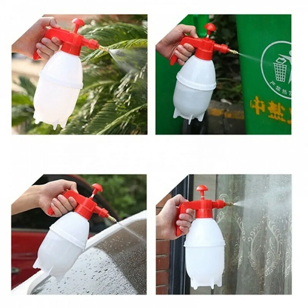 1.5L Hand Pressure Sprayer Brass Nozzle Chemical Garden Spray Bottle Fertilizers Air Pressure Mist Sprayer