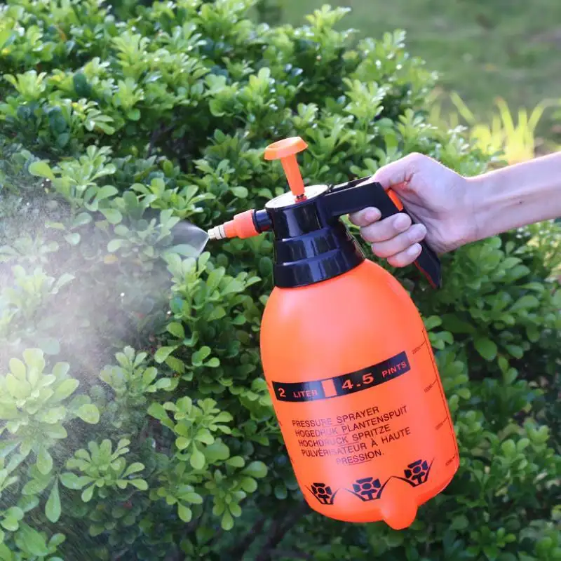 2 Liter Agricultural Sprayer 2L Small Manual Pressure Sprayer Plastic Pressure Sprayer Bottle For Garden