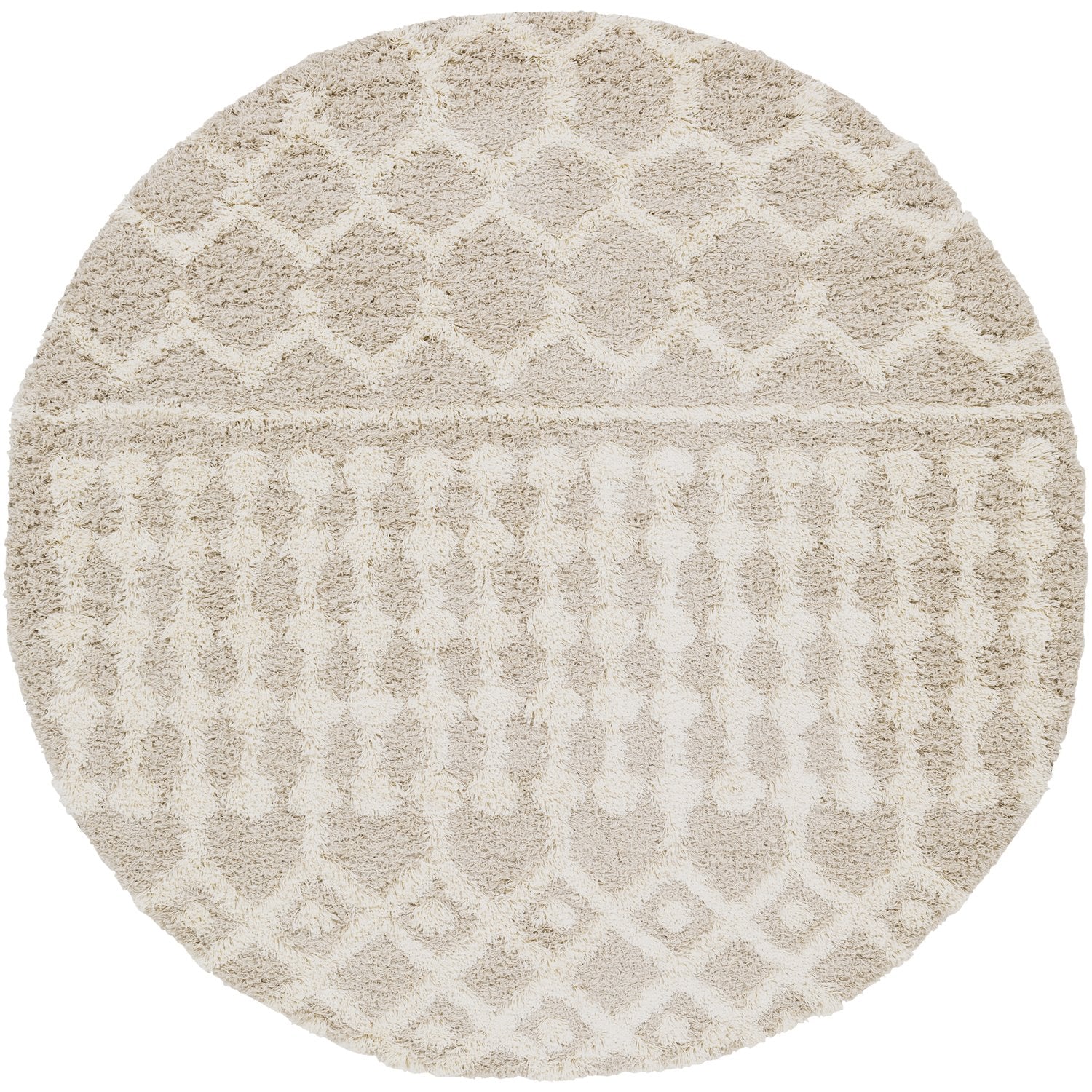 Urban Shag Rug in Cream, Beige