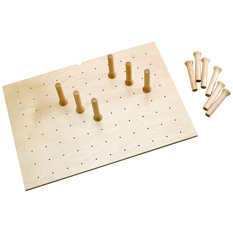 Rev-A-Shelf 30x21 Trimmable Pegboard Drawer Organizer with 12 Pegs， 4DPS-3021