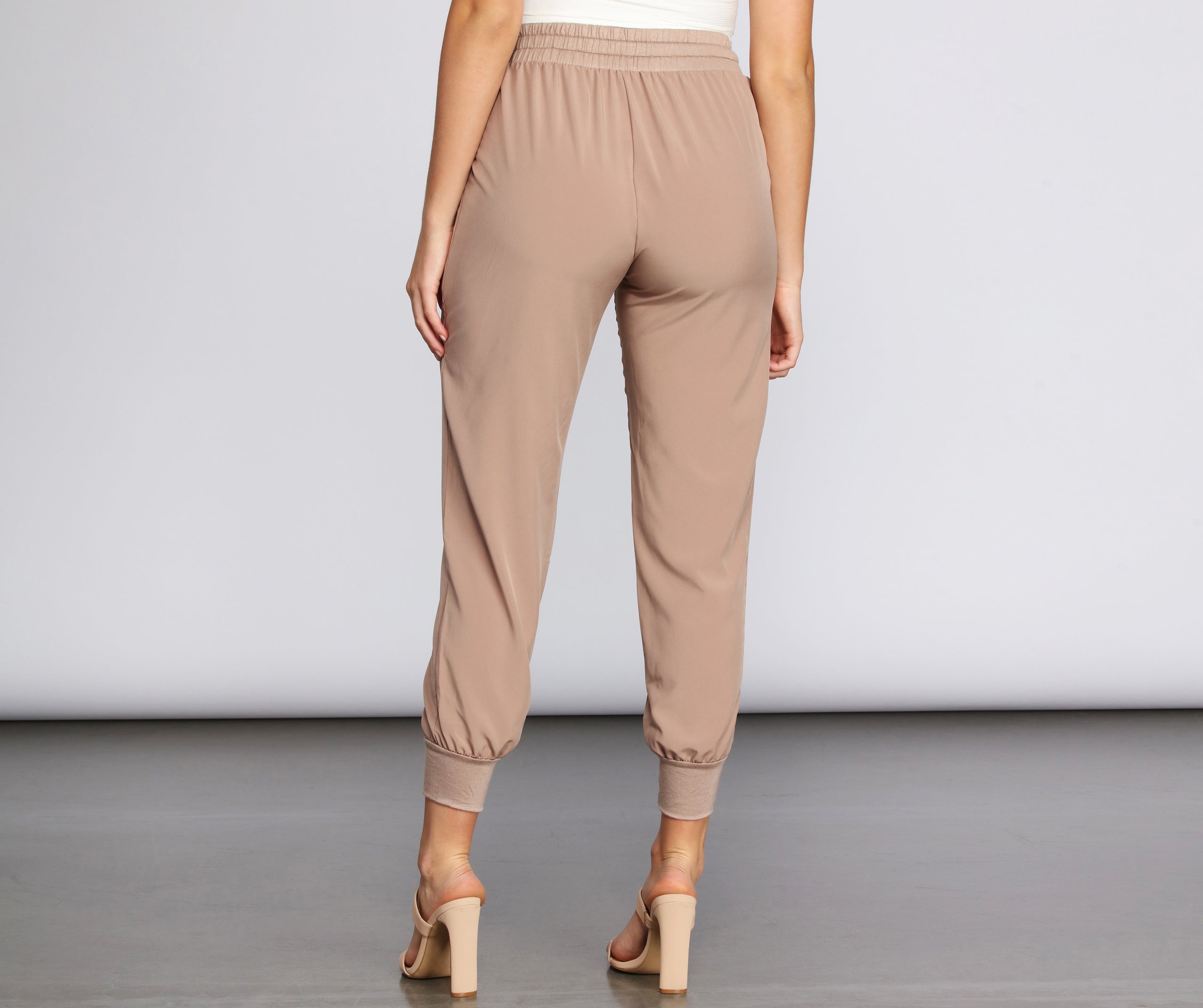 Casual Chic High Rise Joggers