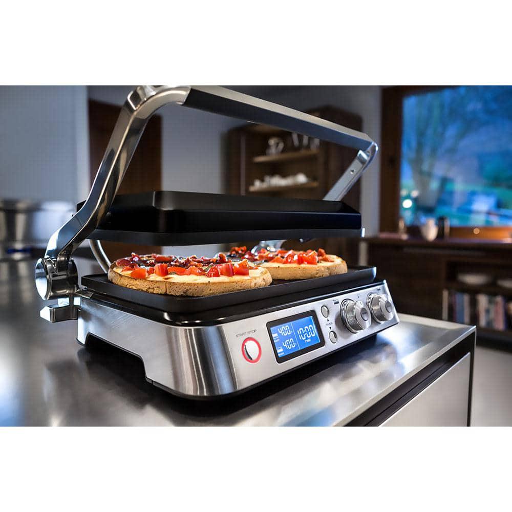 DeLonghi Livenza AllDay 130 sq in Stainless Steel NonStick Indoor Grill