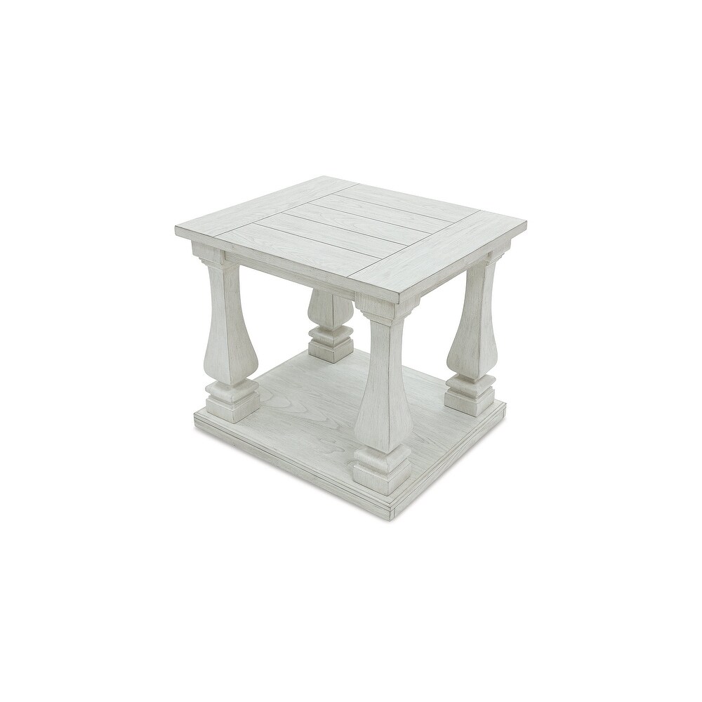 Signature Design by Ashley Arlendyne White End Table   27\