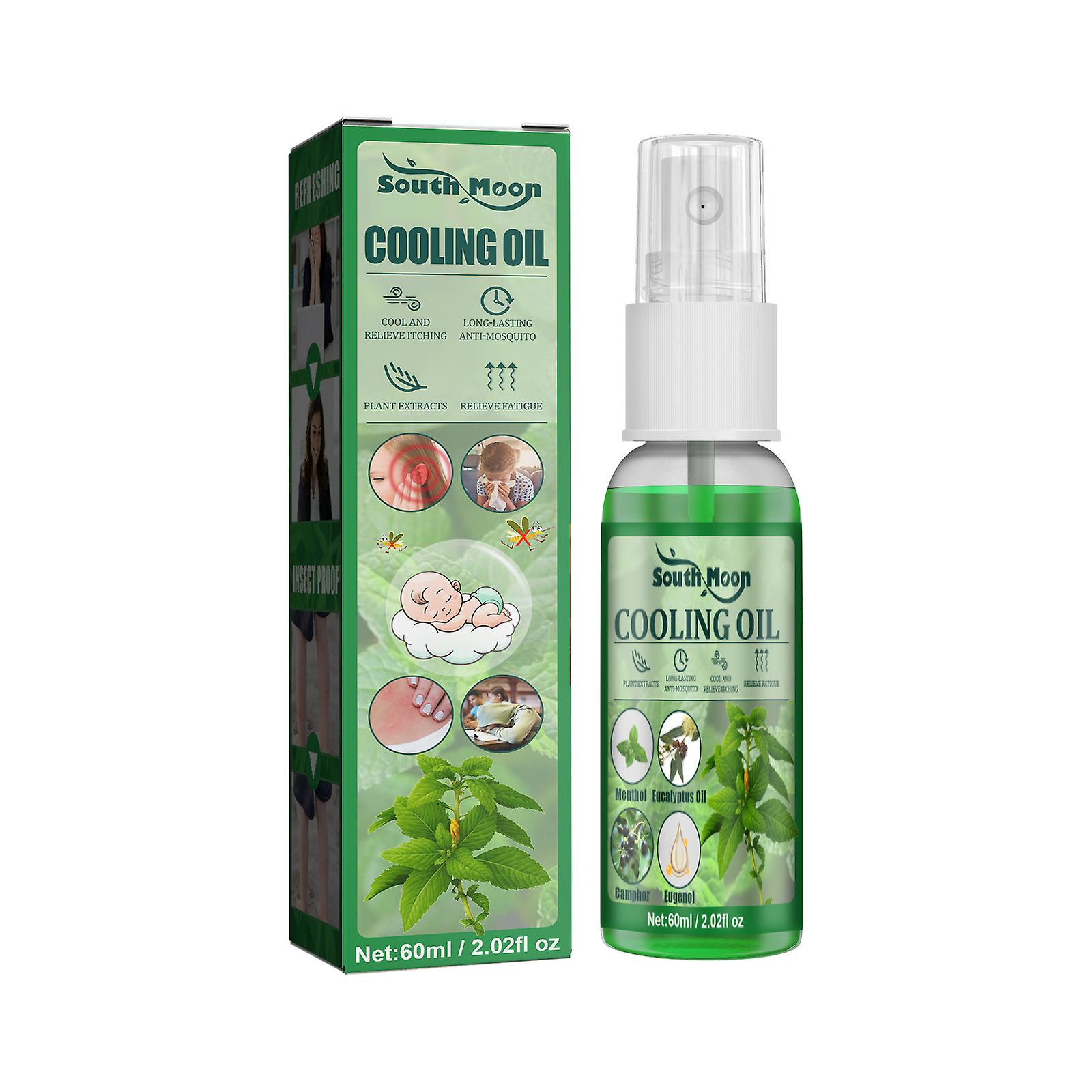 Wind Oil Essence Mosquito Repellent Spray Summer Anti-bite Repellent Mosquito Anti-itch Portable Refreshing Spray