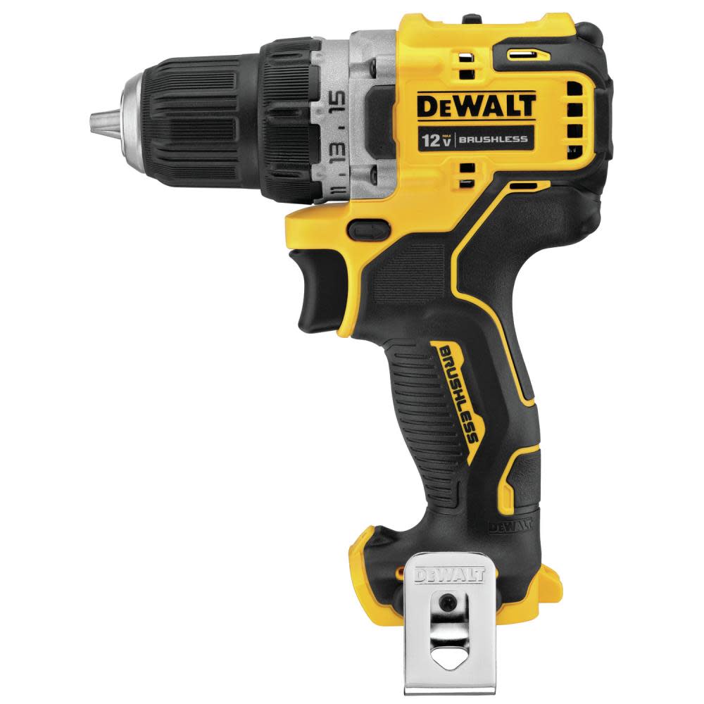 DW XTREME 12V MAX Brushless 3/8 in. Cordless Drill Driver (Tool Only) DCD701B from DW