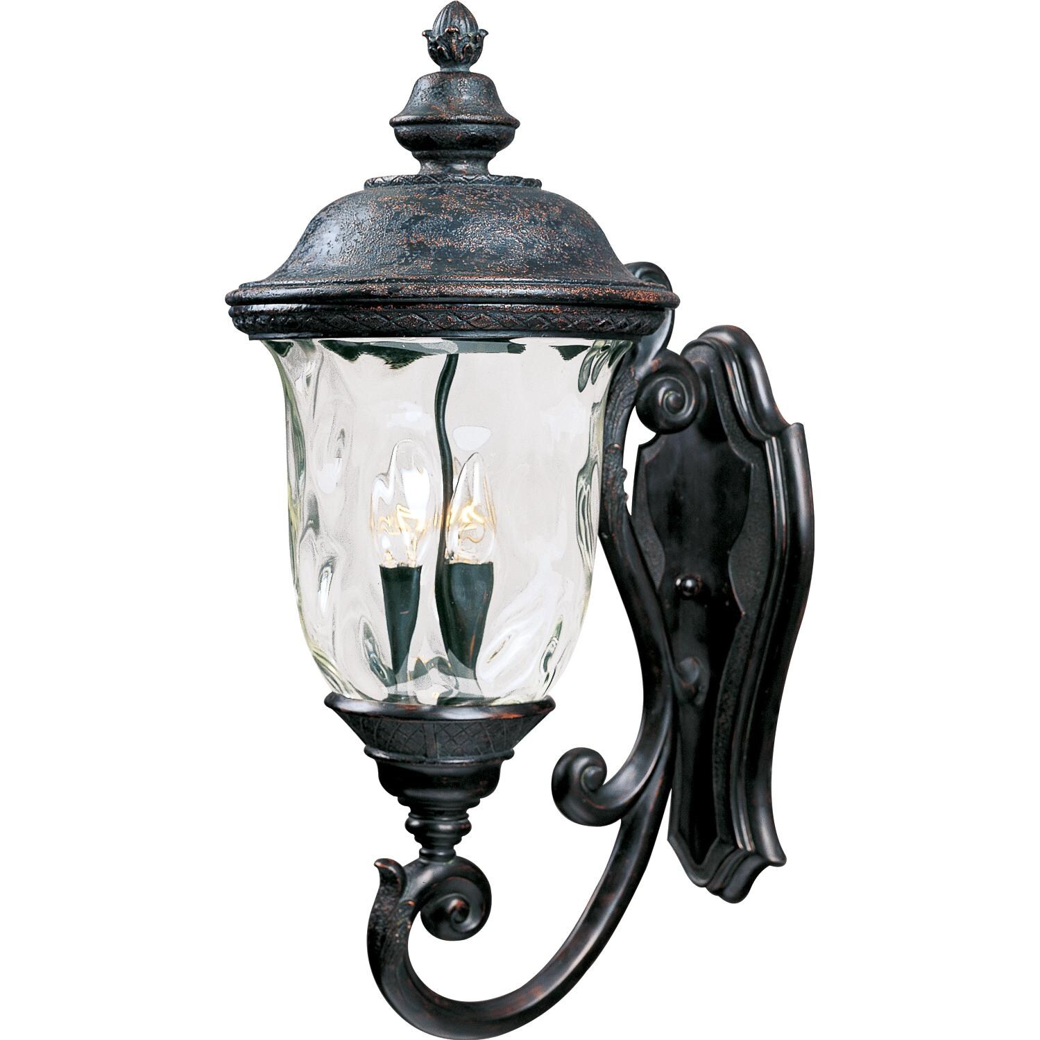 Maxim Carriage House VX Three Light 26-Inch Outdoor Wall Light