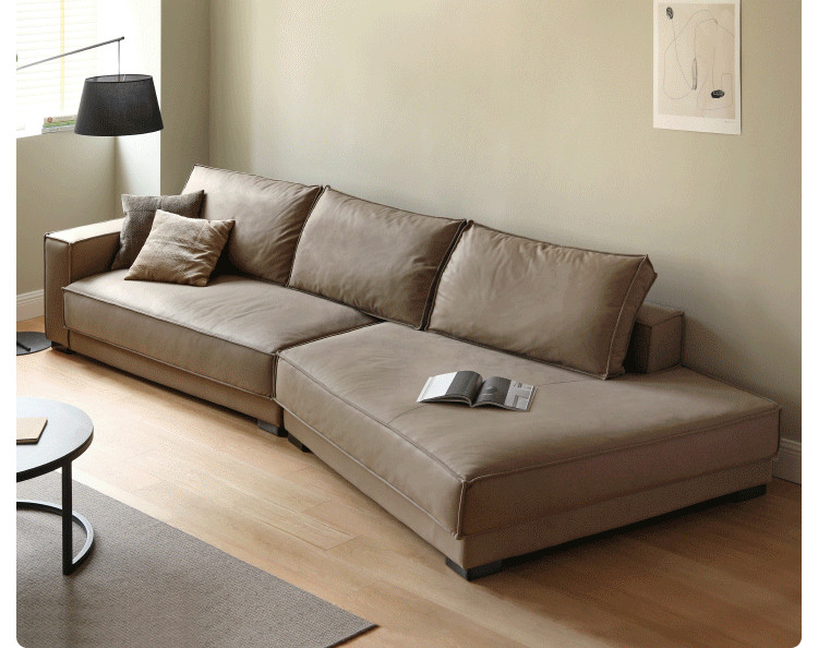 Fabric Italian minimalist special shaped Corner Sofa   Transitional   Sectional Sofas   by GVAwood  Houzz