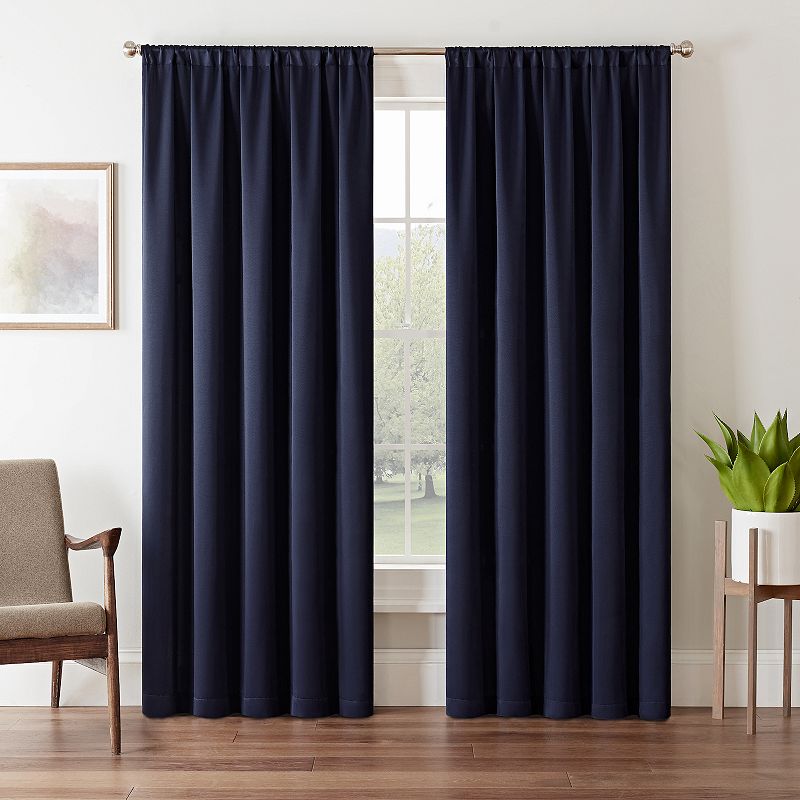 eclipse Tricia Room Darkening 1-Panel Window Curtain