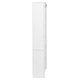 Prepac Home Office 31.5 in. in Wide White 6-Shelf Standard Bookcase WDL-3277-K