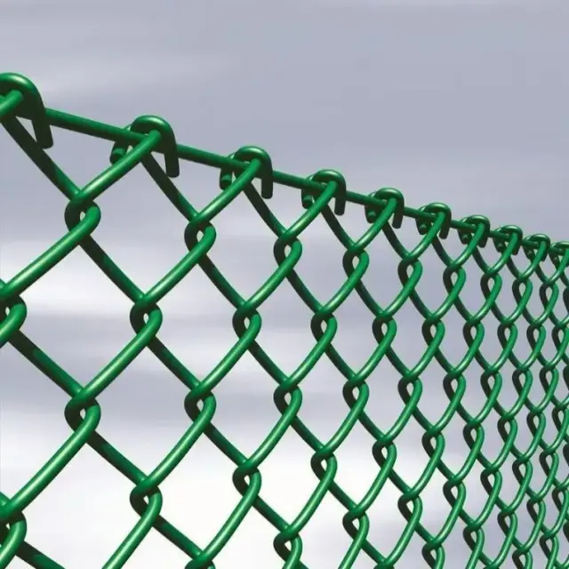 Factory Direct Galvanized Garden Farm Fence Chain Link Fencing