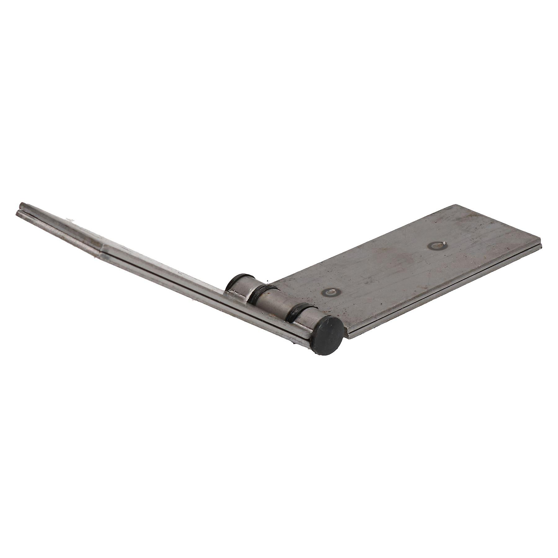 2 Pack Long Weld-on Butt Hinge Heavy Duty with Bushes 240x50mm Industrial