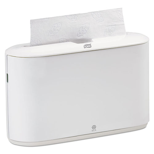 Essity Tork Countertop Towel Dispenser | White， Plastic， 14.76