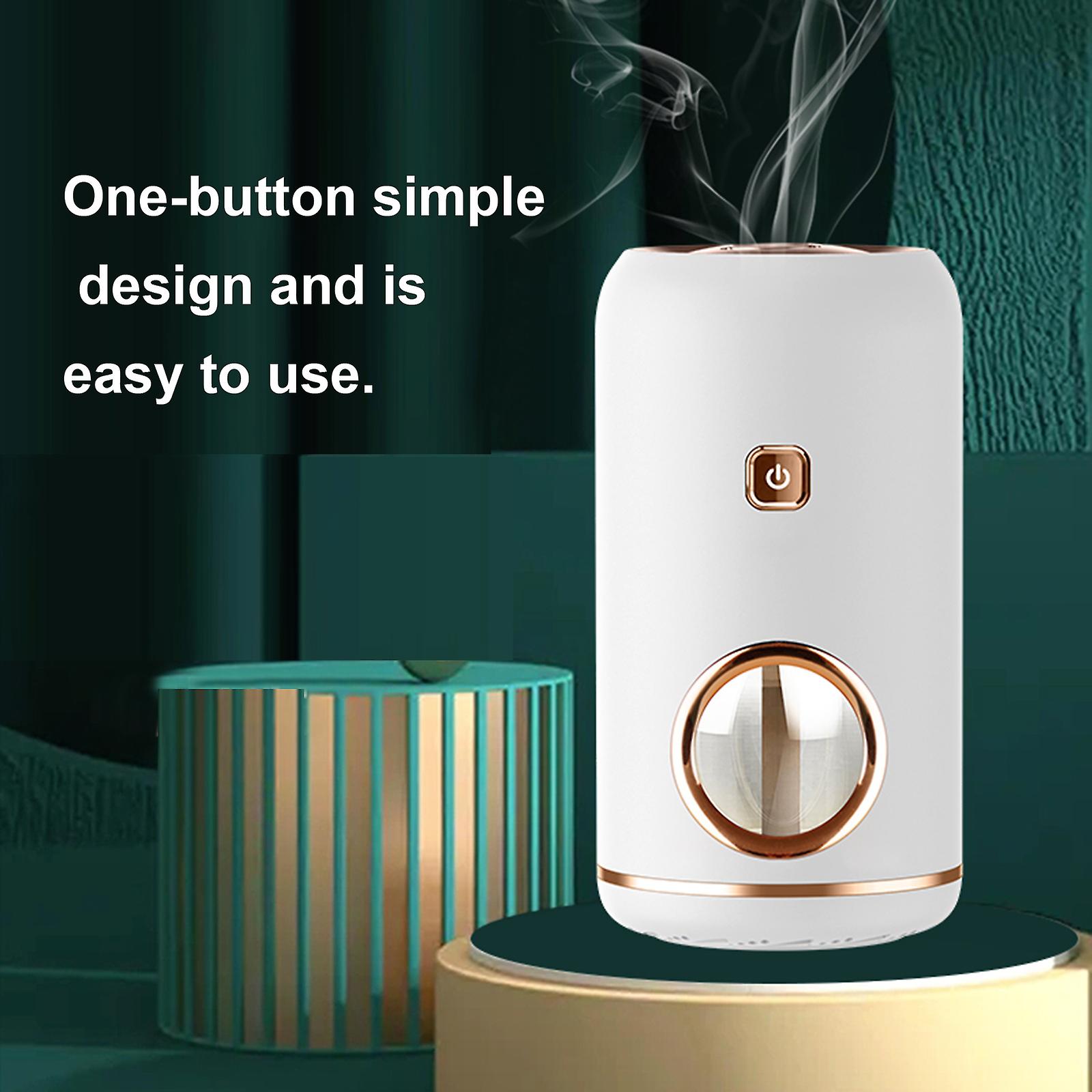 Portable Mini Humidifier Usb Desk Air Humidifier 45ml Aroma Essential Oil Diffuser For Home Car Usb Fogger Mist Maker Yellow