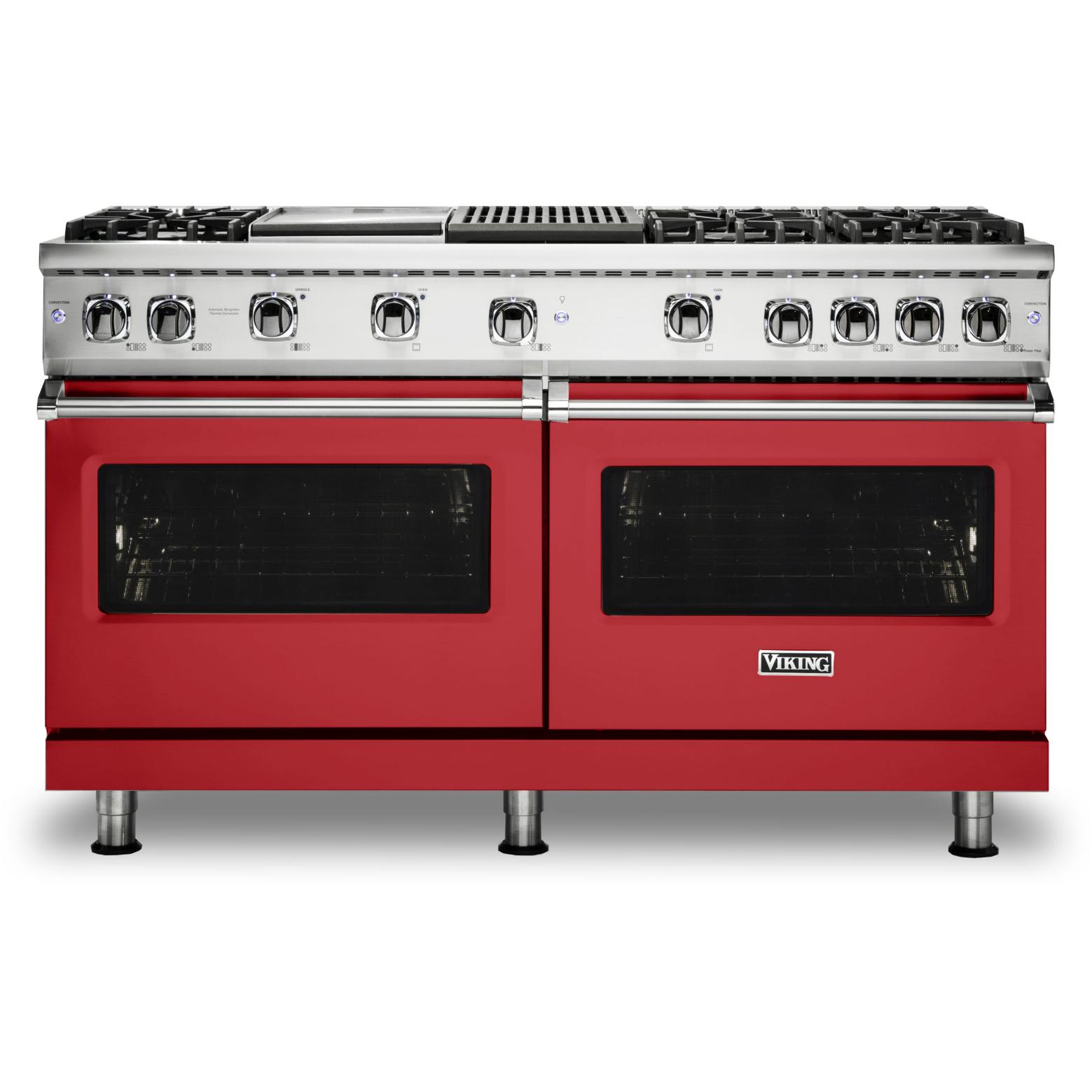 Viking 60-inch Freestanding Gas Range with VariSimmer VGR560-6GQSMLP