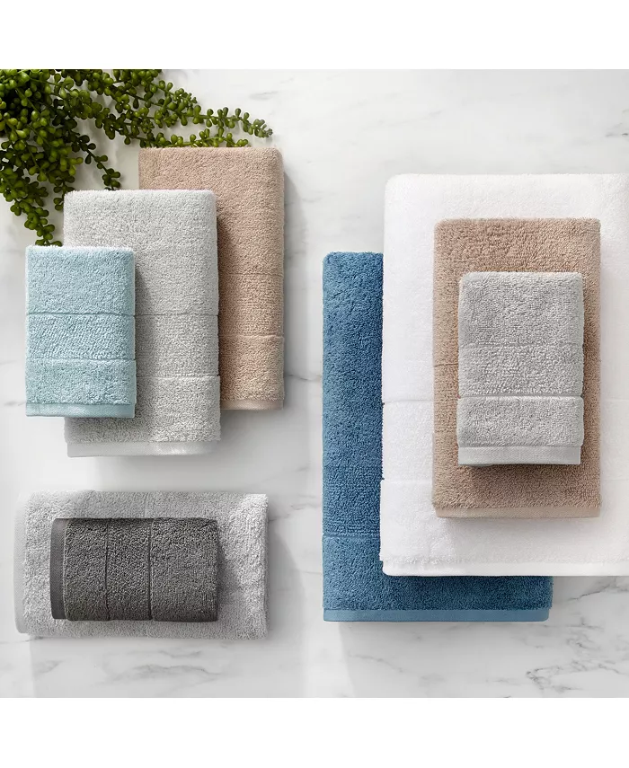 Aston and Arden Luxury Turkish Hand Towels 4-Pack 600 GSM Extra Soft  Plush 18x32 Solid Color Options with Dobby Border