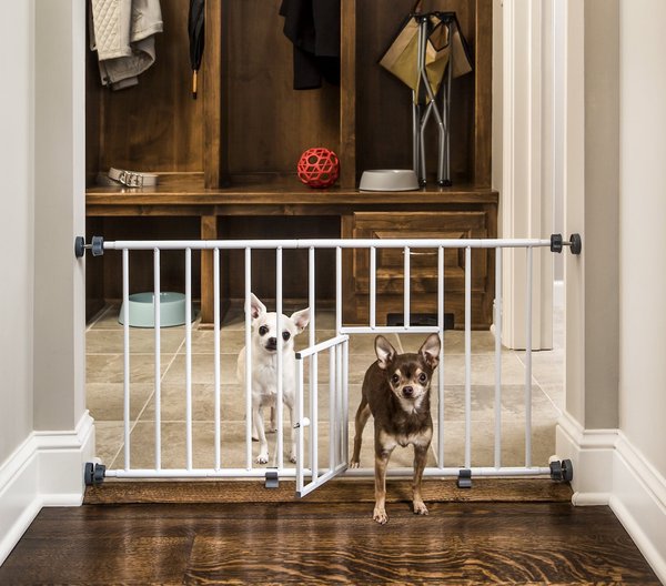 Carlson Pet Products Mini Gate with Pet Door