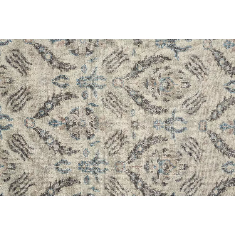 Weave and Wander Bennet Luxury Arts and Crafts Style Wool Rug