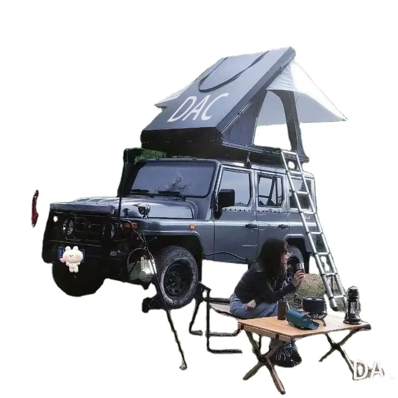 Heavy duty truck SUV roof top tent with aluminum hard shell waterproof awning hunting camping hiking roof top tent