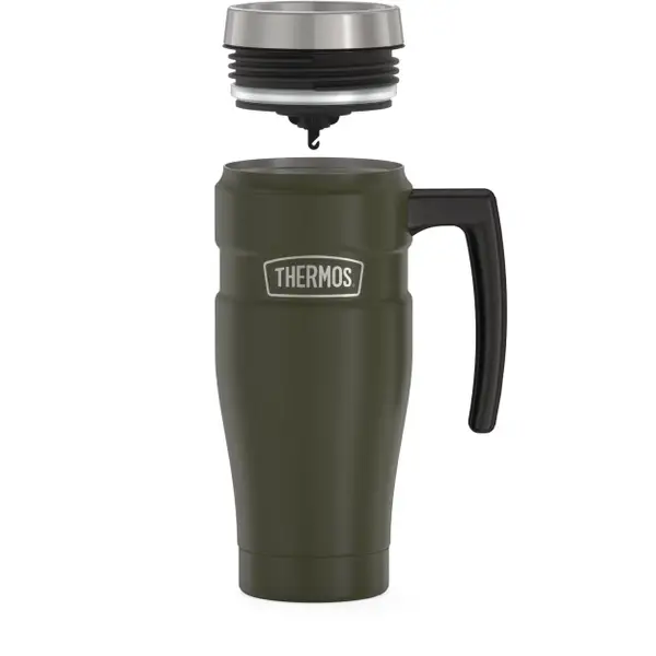 Thermos 16 oz Stainless King Travel Mug with Handle