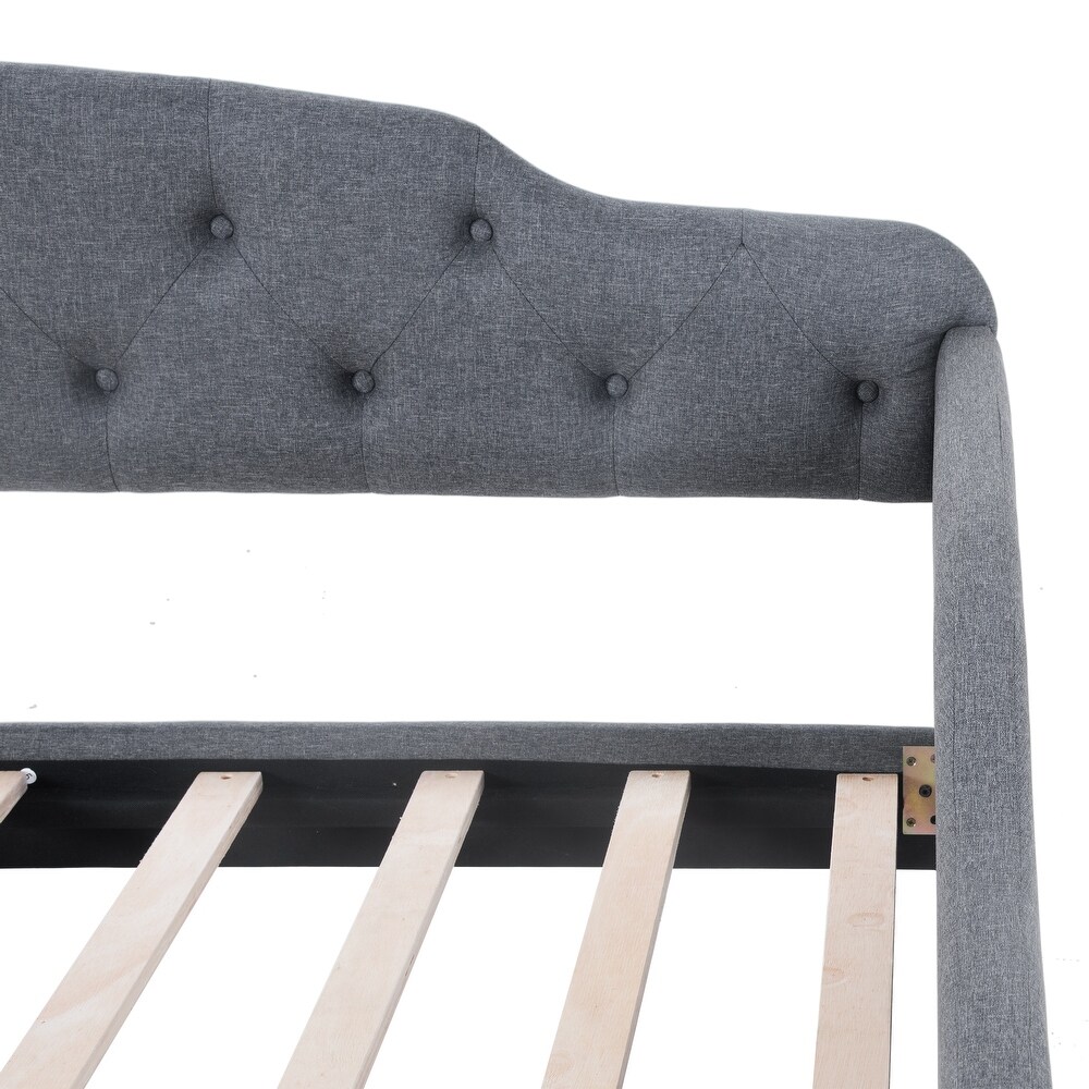 Daybed with Button Tufted Backrest