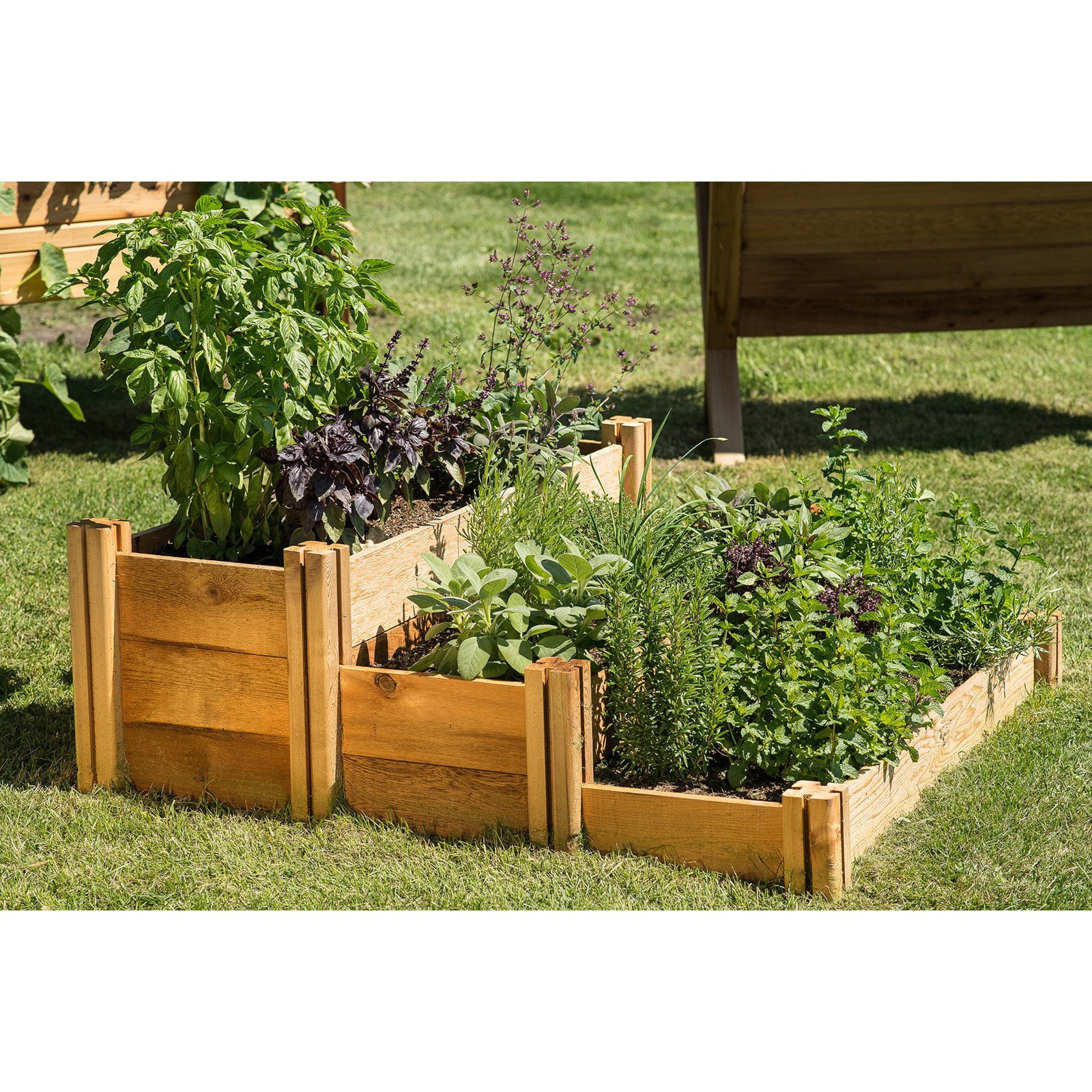 Gronomics Multi-Level Rustic Raised Garden Bed