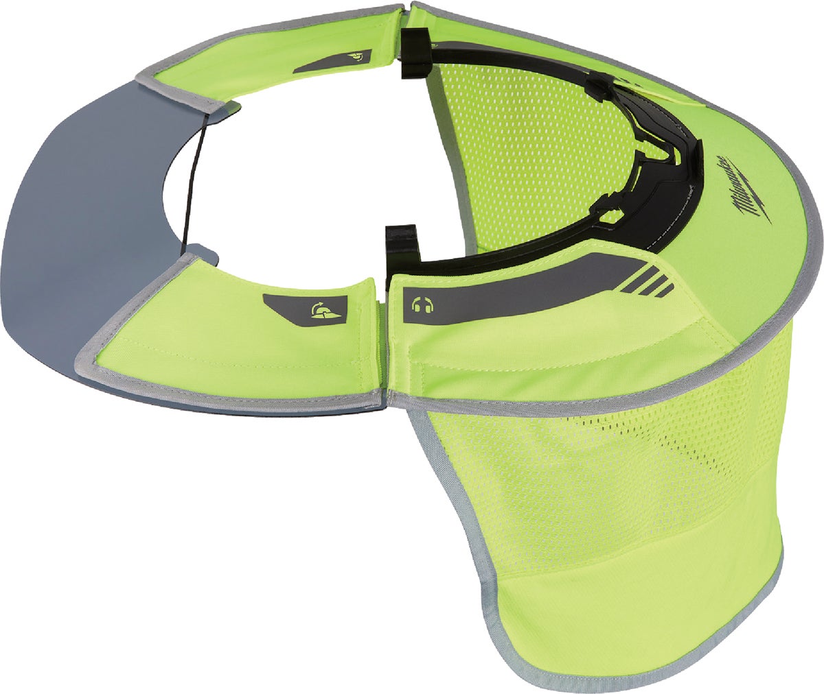 MW Bolt Hard Hat Visoramp Sunshade Yellow