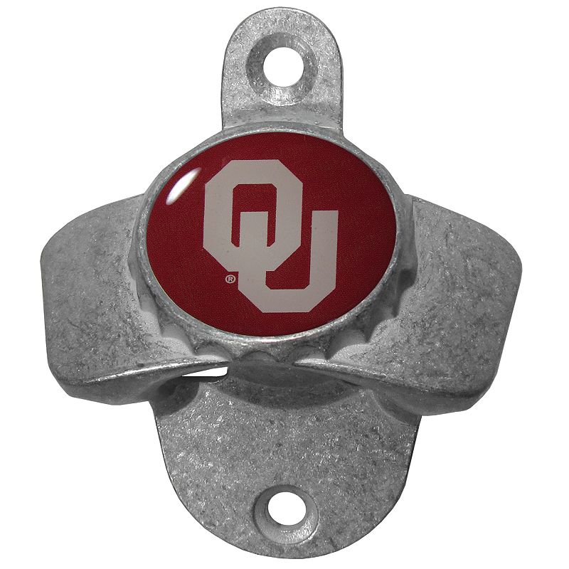 Oklahoma Sooners Wall-Mounted Bottle Opener