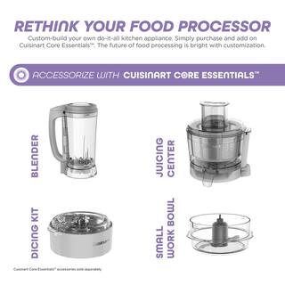 Cuisinart Core Custom 13-Cup Blue Food Processor with All-in-One Storage System FP-130MB