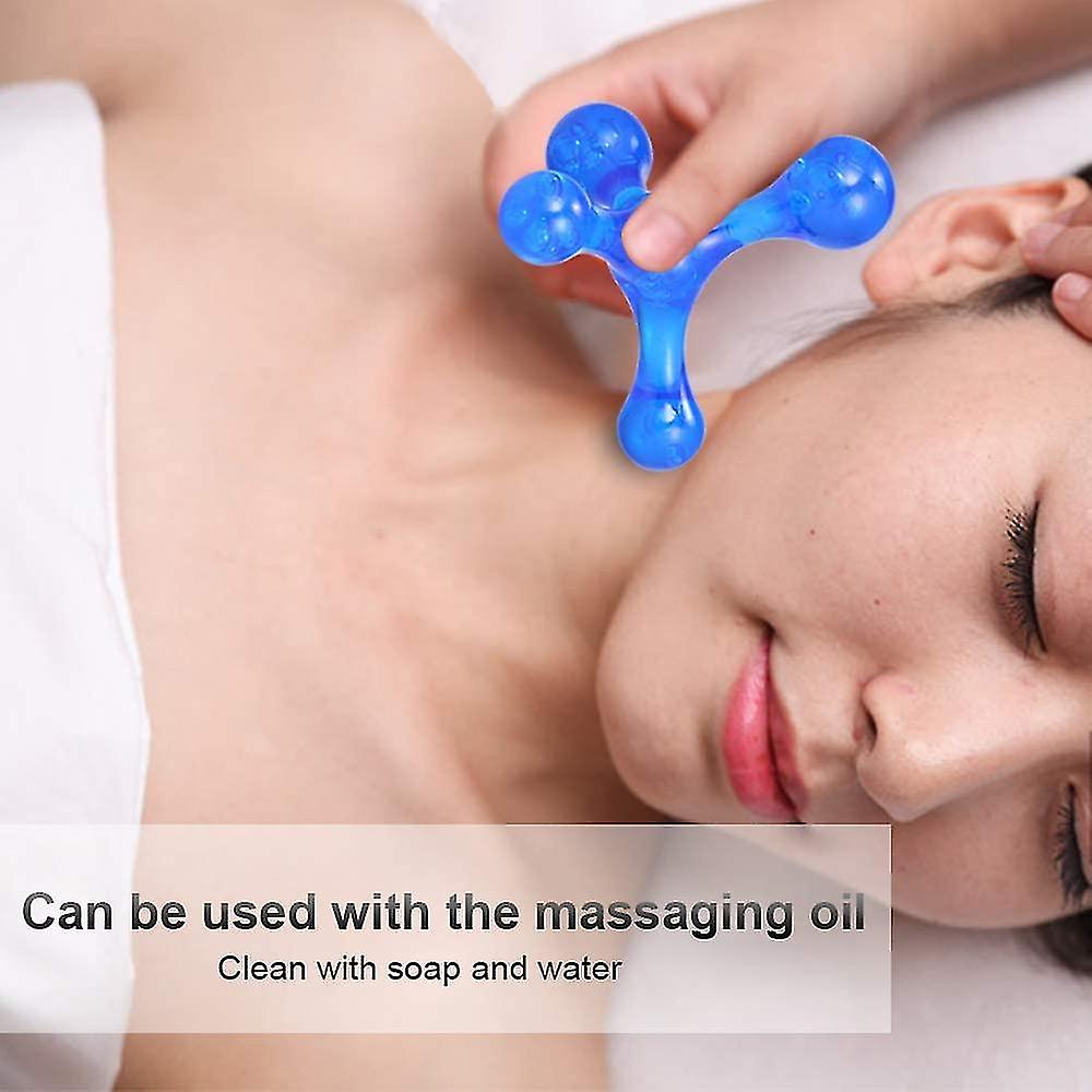 Self-massage Mini Massager 4 Head Massage Tool Body Massager