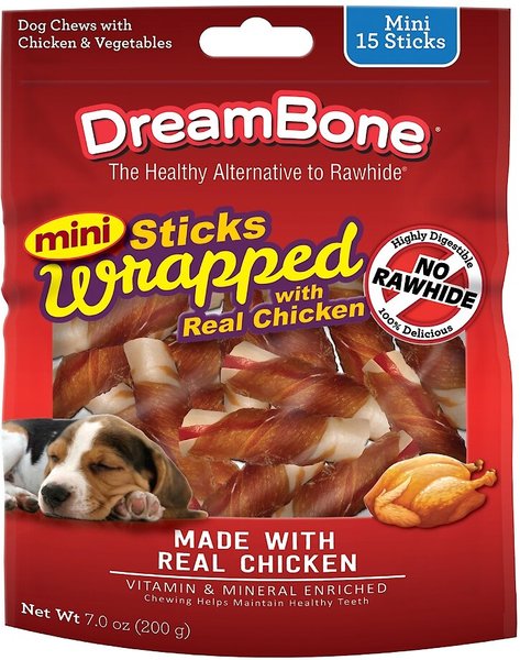 DreamBone Chicken Wrapped Stick Dog Treat