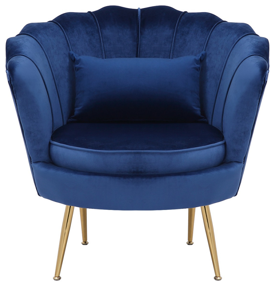 Queen Lounge Chair   Midcentury   Armchairs And Accent Chairs   by HomeCraftDecor  Houzz