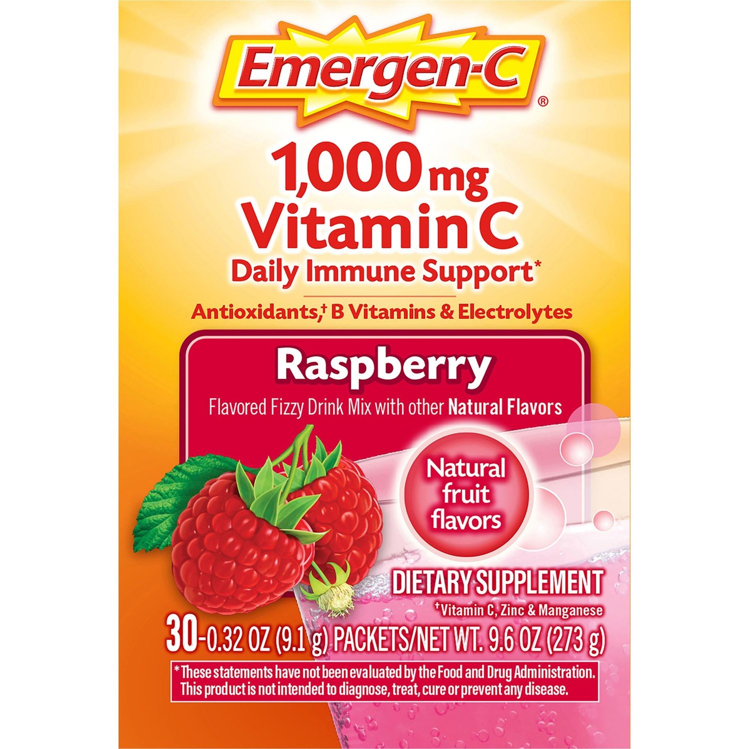 Raspberry Vitamin C Drink Mix by GlaxoSmithKline plc GKC30201