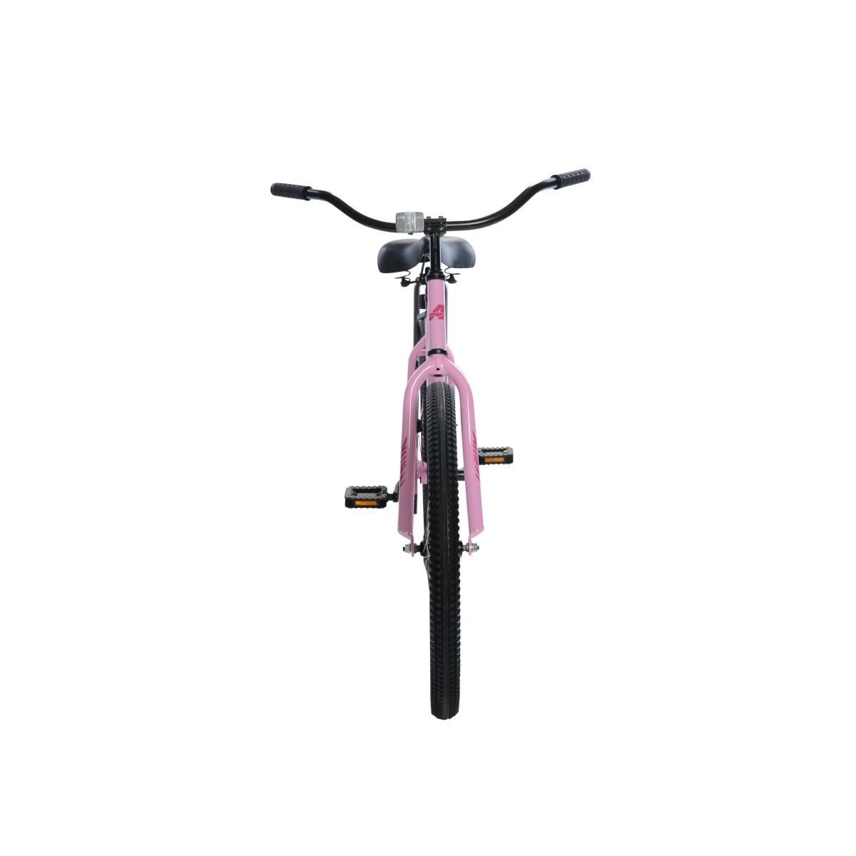 APOLLO Beach Commander， 24 In.， Single Speed Cruiser Bike， Pink