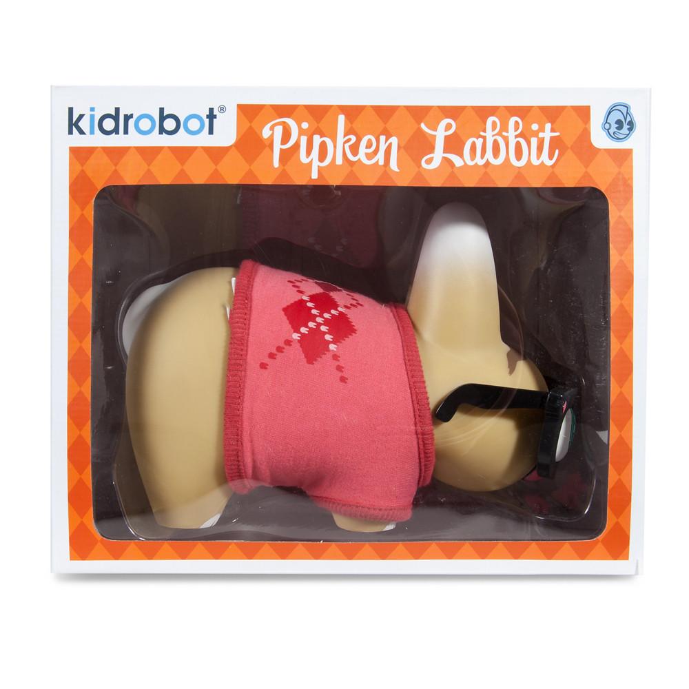 Pipken Preppy Labbit Art Figure by Scott Tolleson x Frank Kozik - Red Edition