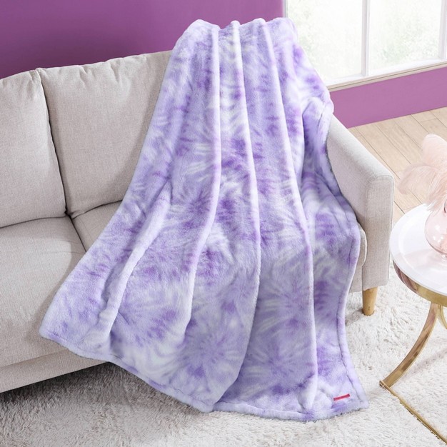 Fireworks Tie Dye Reversible Throw Blanket Betseyville