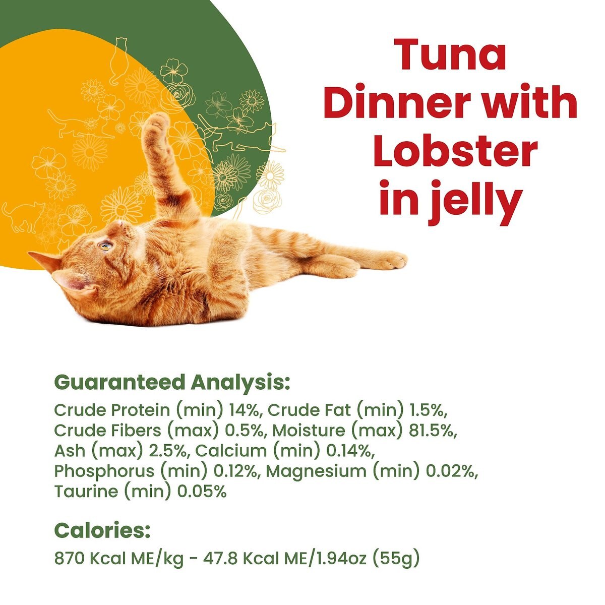 Almo Nature La Cucina Tuna with Lobster Grain-Free Cat Food Pouches