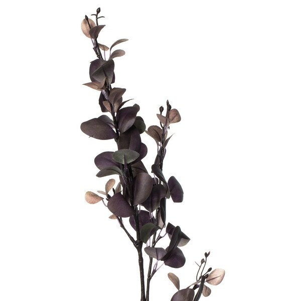 Vickerman 32 Artificial Purple Eucalyptus Leaf Spray，Set of 3