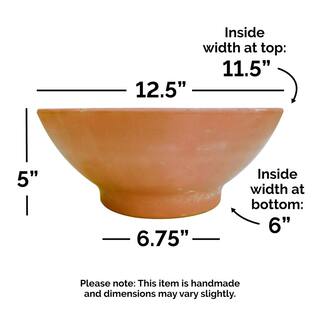 Pennington 12 in. Medium Terra Cotta Clay Dish Garden Planter 100021298