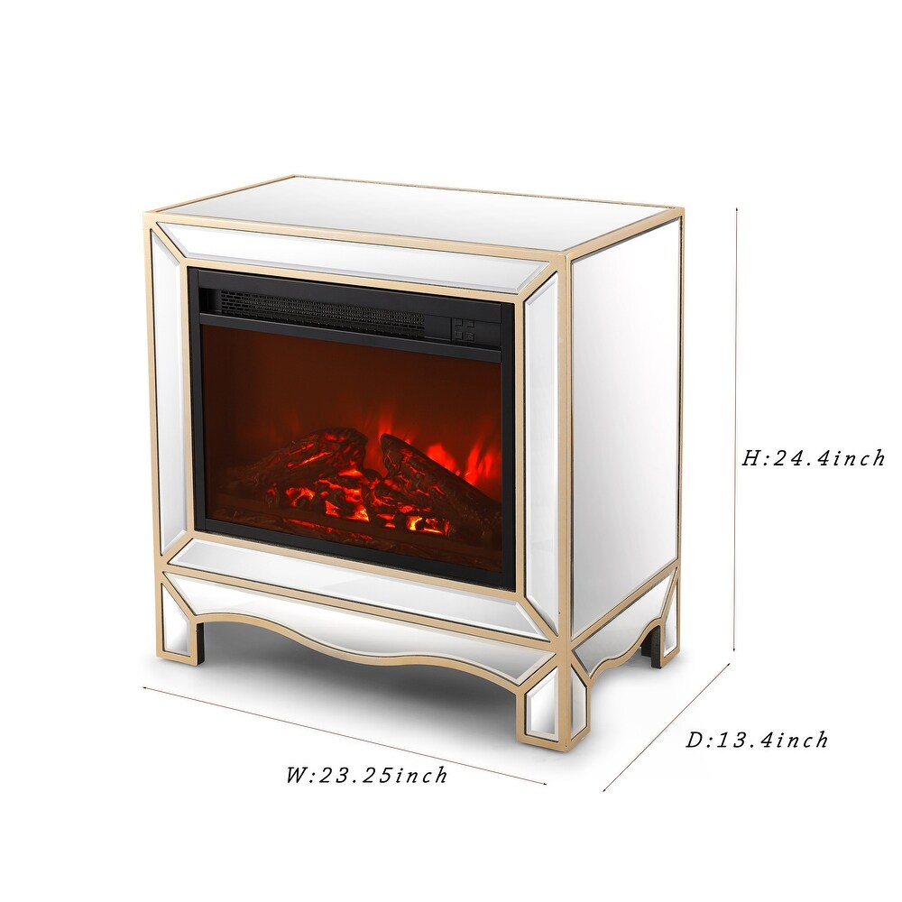 Amelia Electric Heating Fireplace   W 23.2\