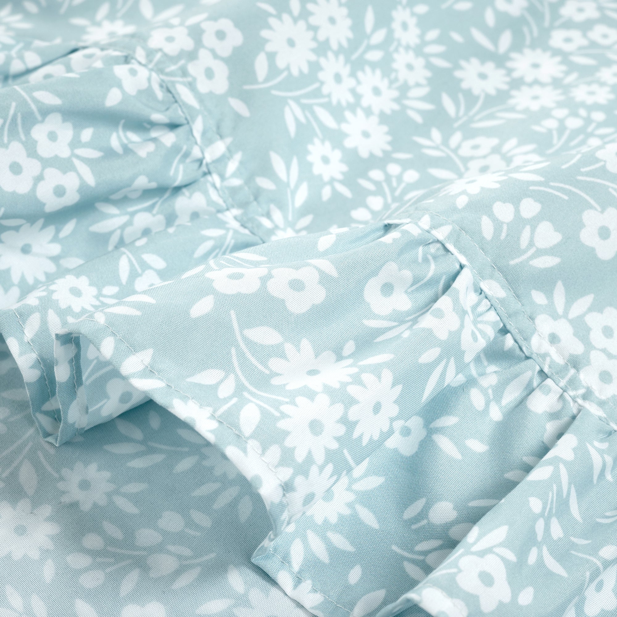 Garden Of Flowers Ruffle Sheet Set